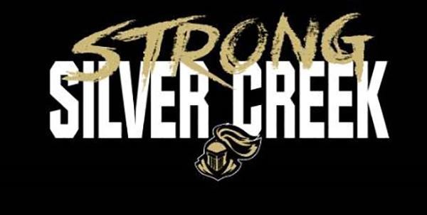Silver Creek Strong with knight logo 