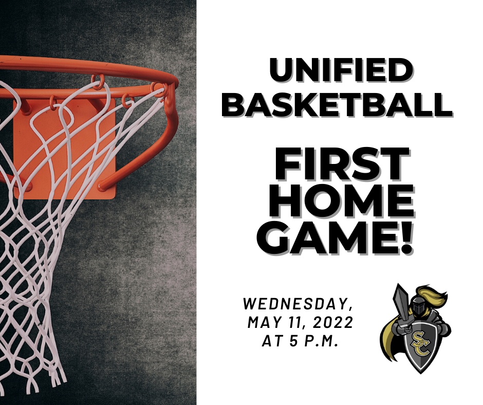 Unified Basketball First Home Game set May 11, 2022, at 5 pm 